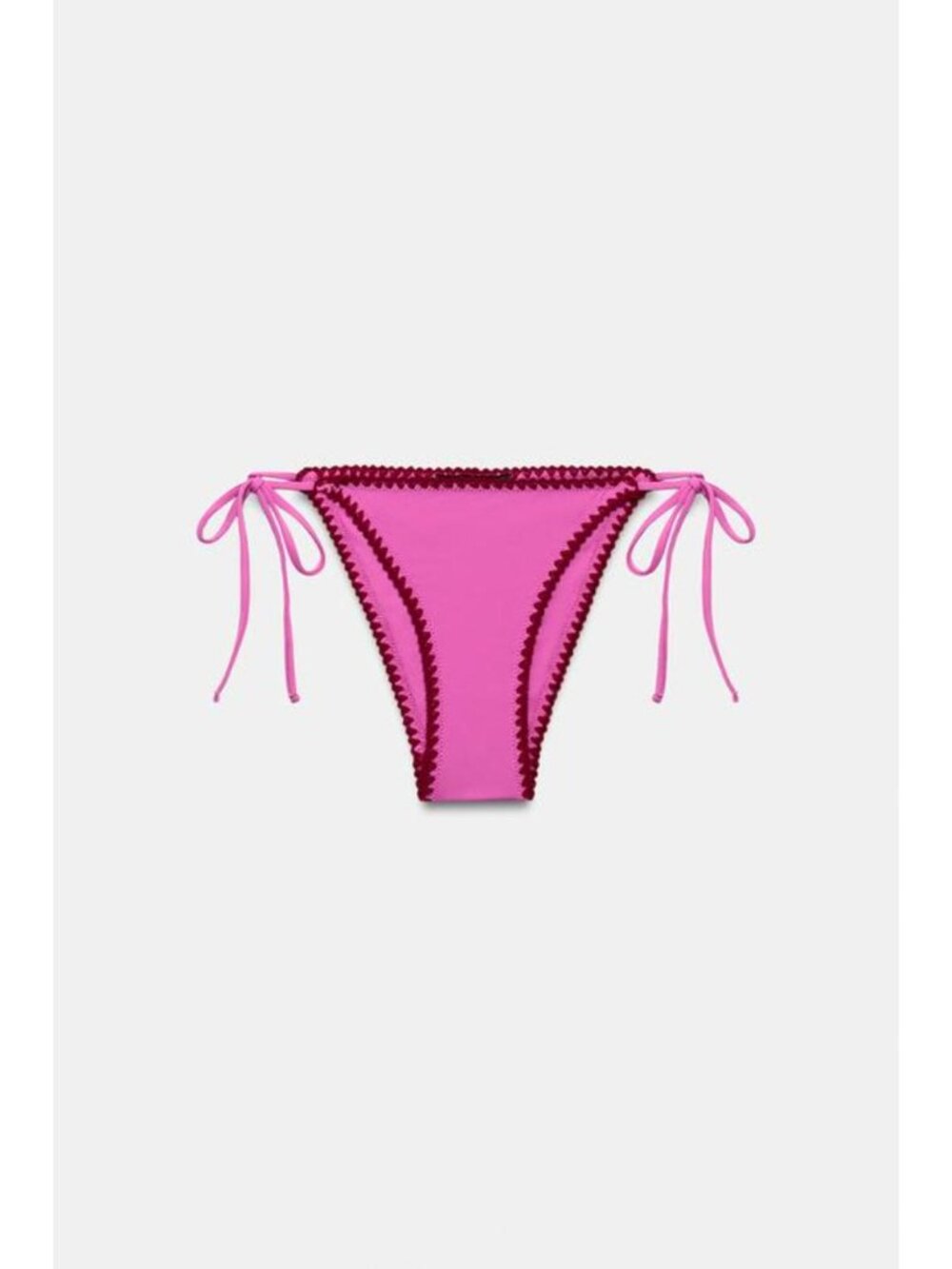ZARA SEAMED BIKINI BOTTOMS